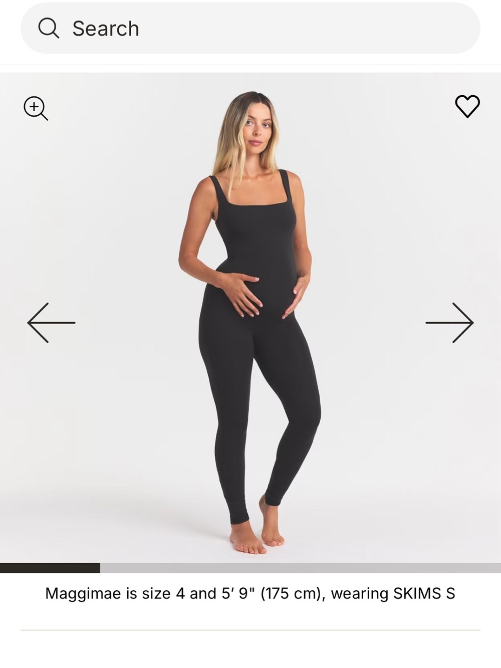 SKIMS Maternity Catsuit